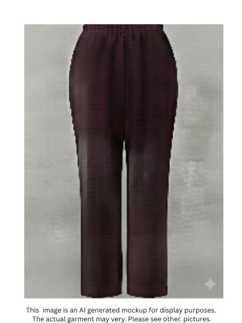 Alfred Dunner Brown Straight-Leg Women's Pants